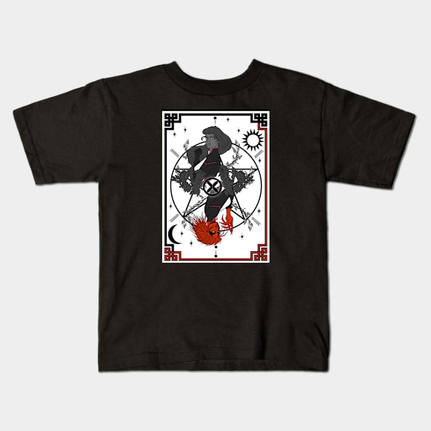 The Queen of Pentacles Kids T-Shirt by ChangoATX